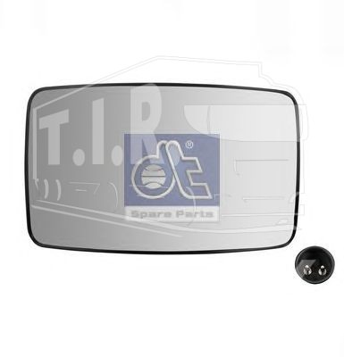 Kerb observation mirror