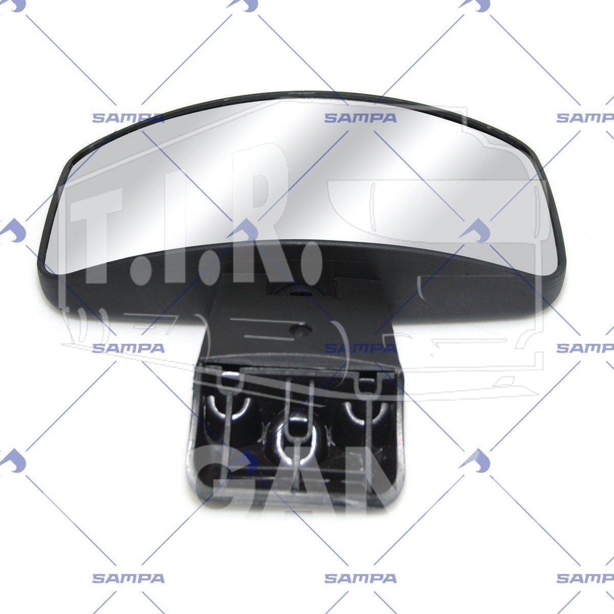 Зеркало бордюрное