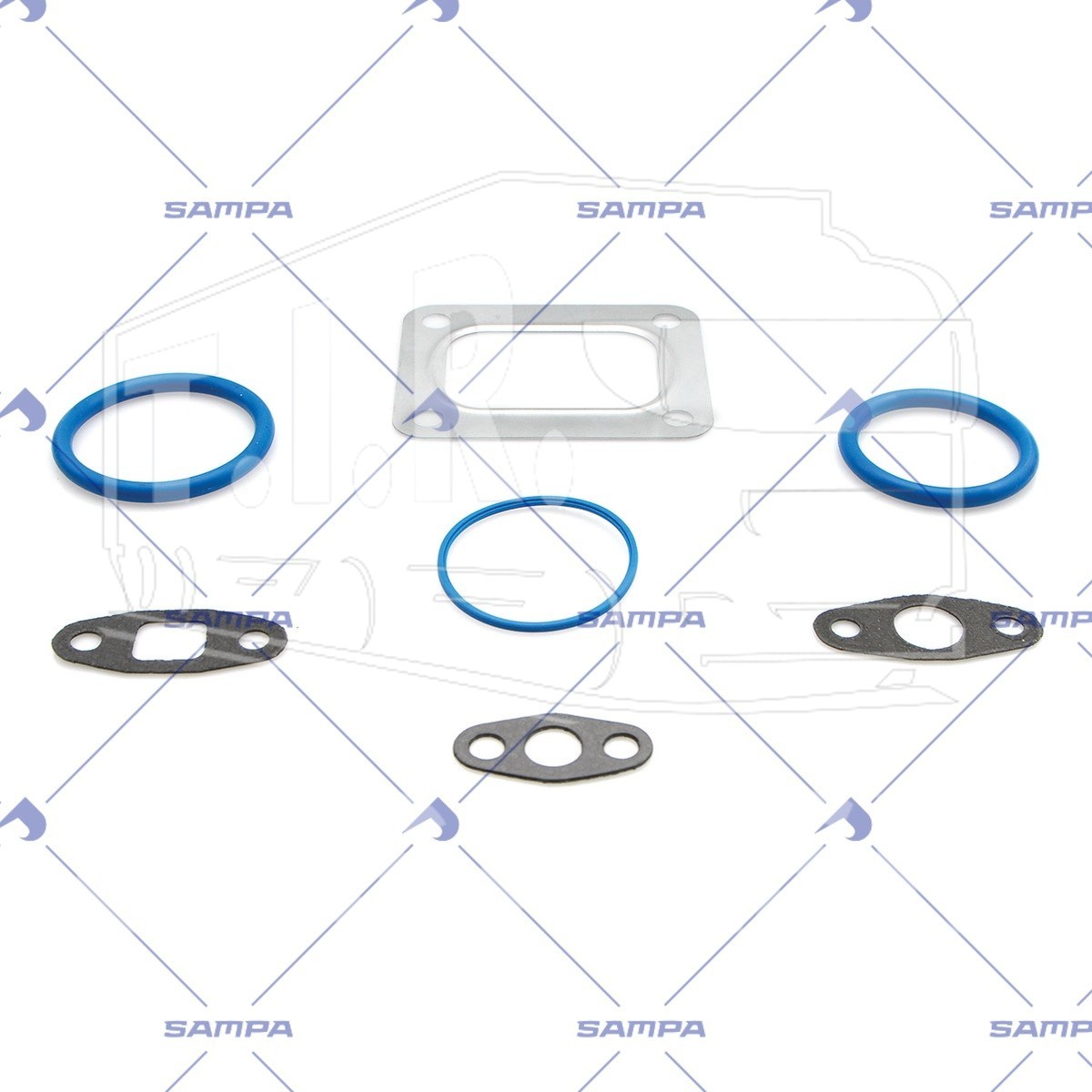 GASKET K?T, TURBOCHARGER