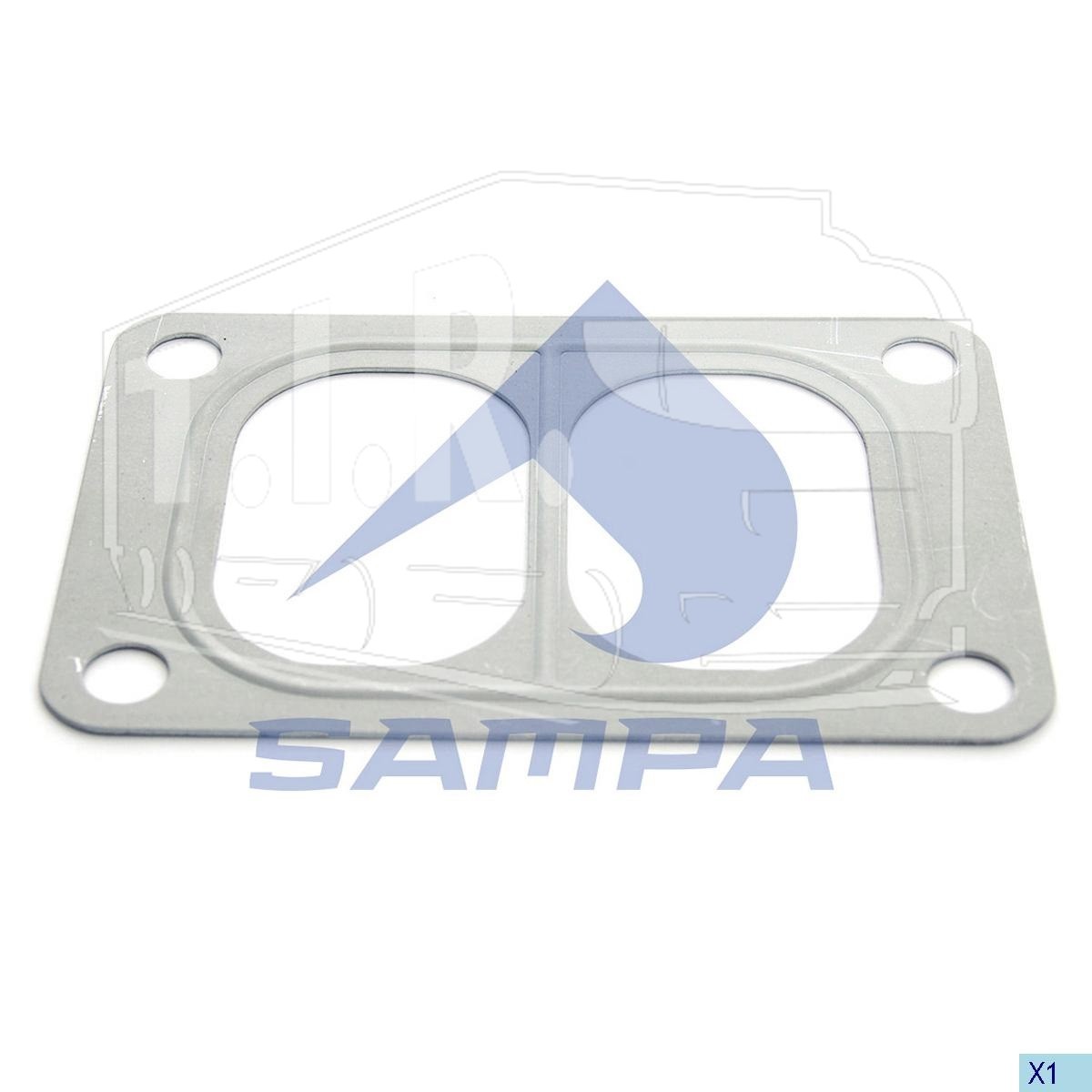 Прокладка турбины металл