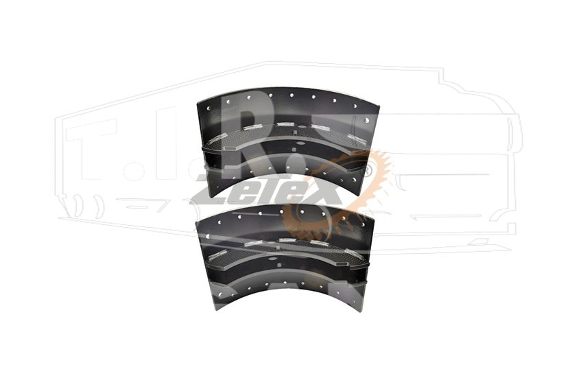 Колодка тормозная 225*410 (к-т 2 шт)