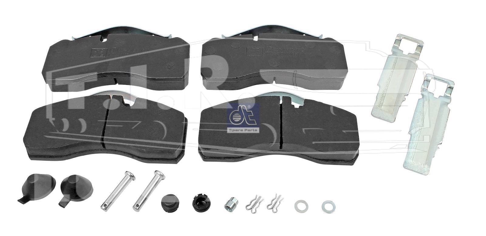 Колодки тормозные 210*92*30