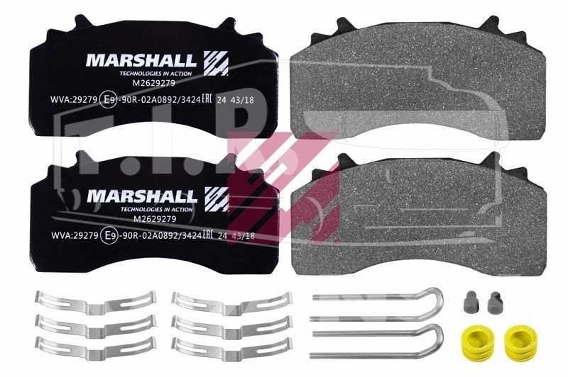 Колодки тормозные 218*108*31