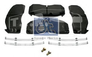 Колодки тормозные 249.2*111*29