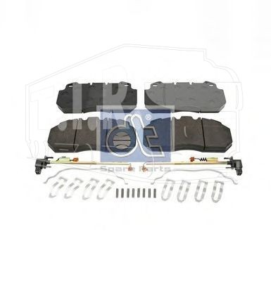 Колодки тормозные 249*114*28