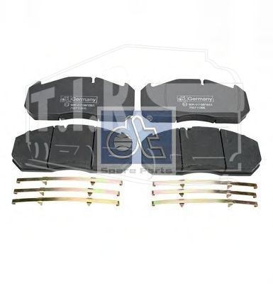 Колодки тормозные 249*118*28