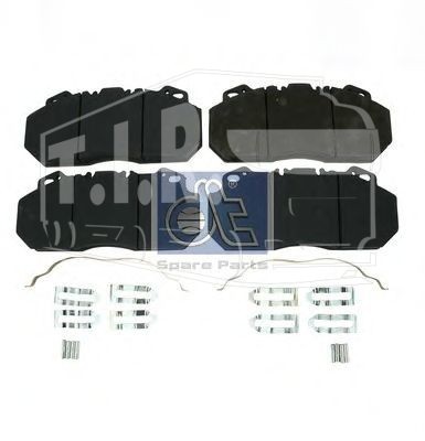 Колодки тормозные 249*114*28