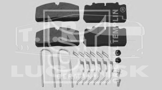 Колодки тормозные 176*83*26