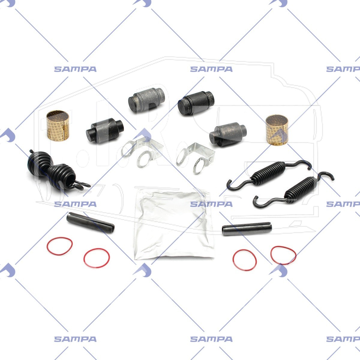 Р/K барабанной колодки