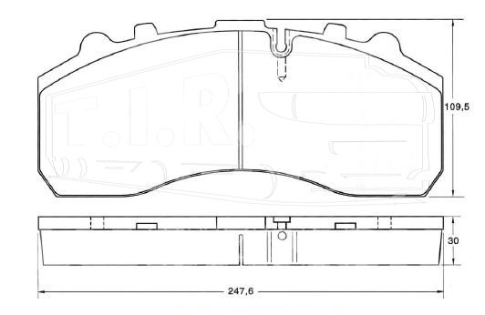 Колодки тормозные