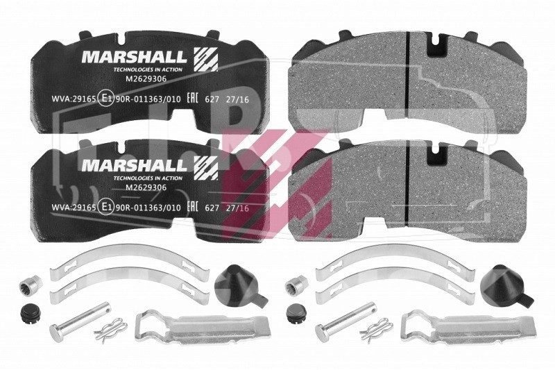 Колодки тормозные 210*92*30