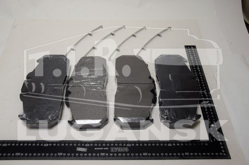 Колодки тормозные 250*118*30