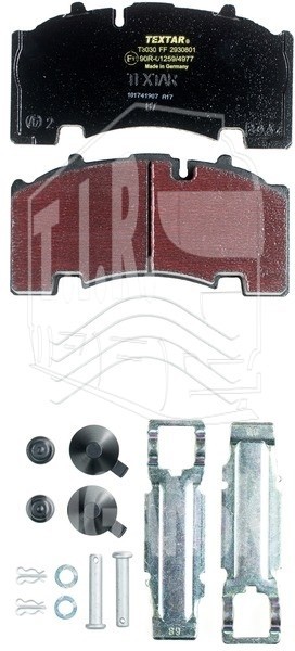 Колодки тормозные 210.9*108.3*30