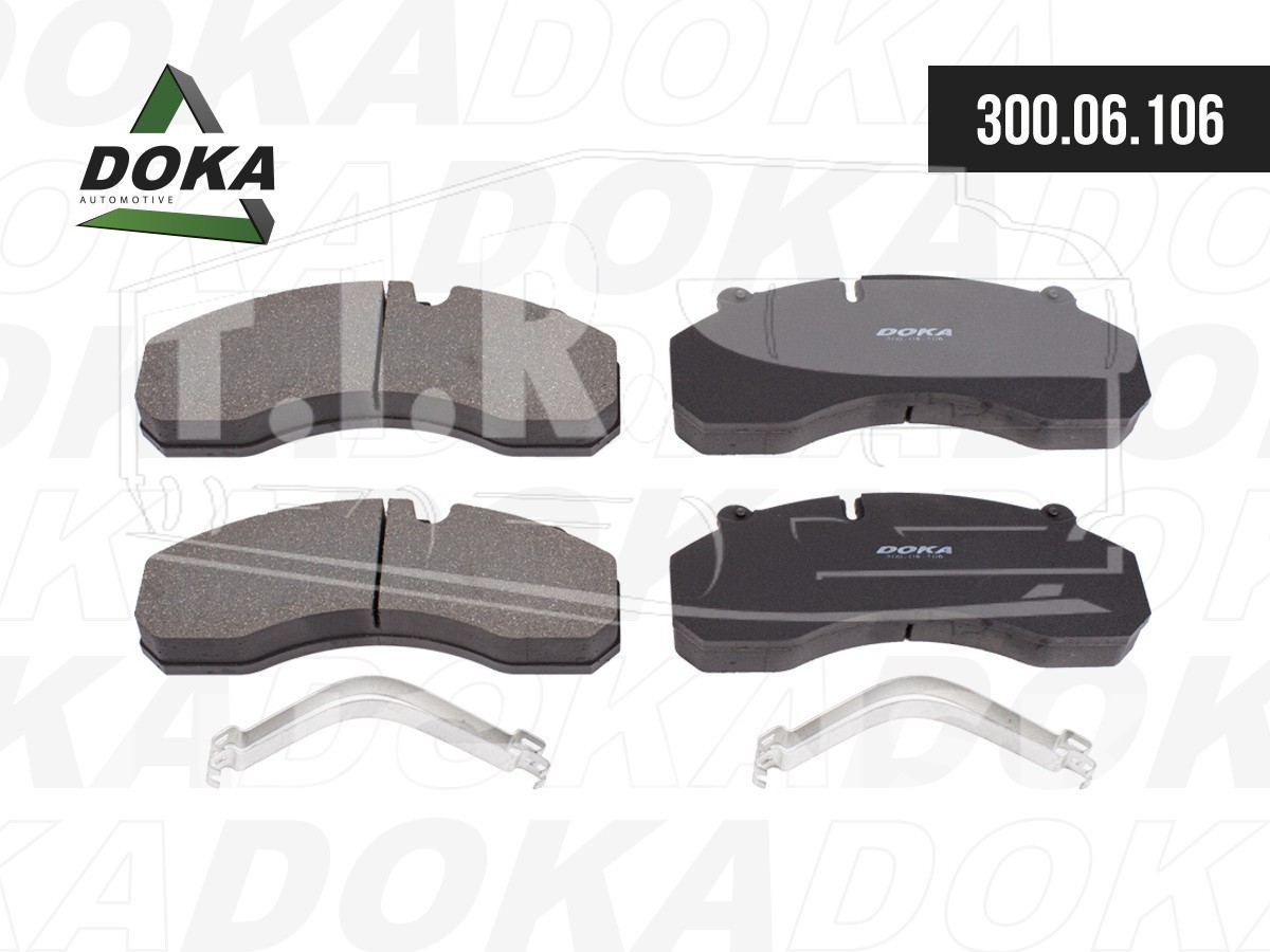 Колодки тормозные передние WVA 29438