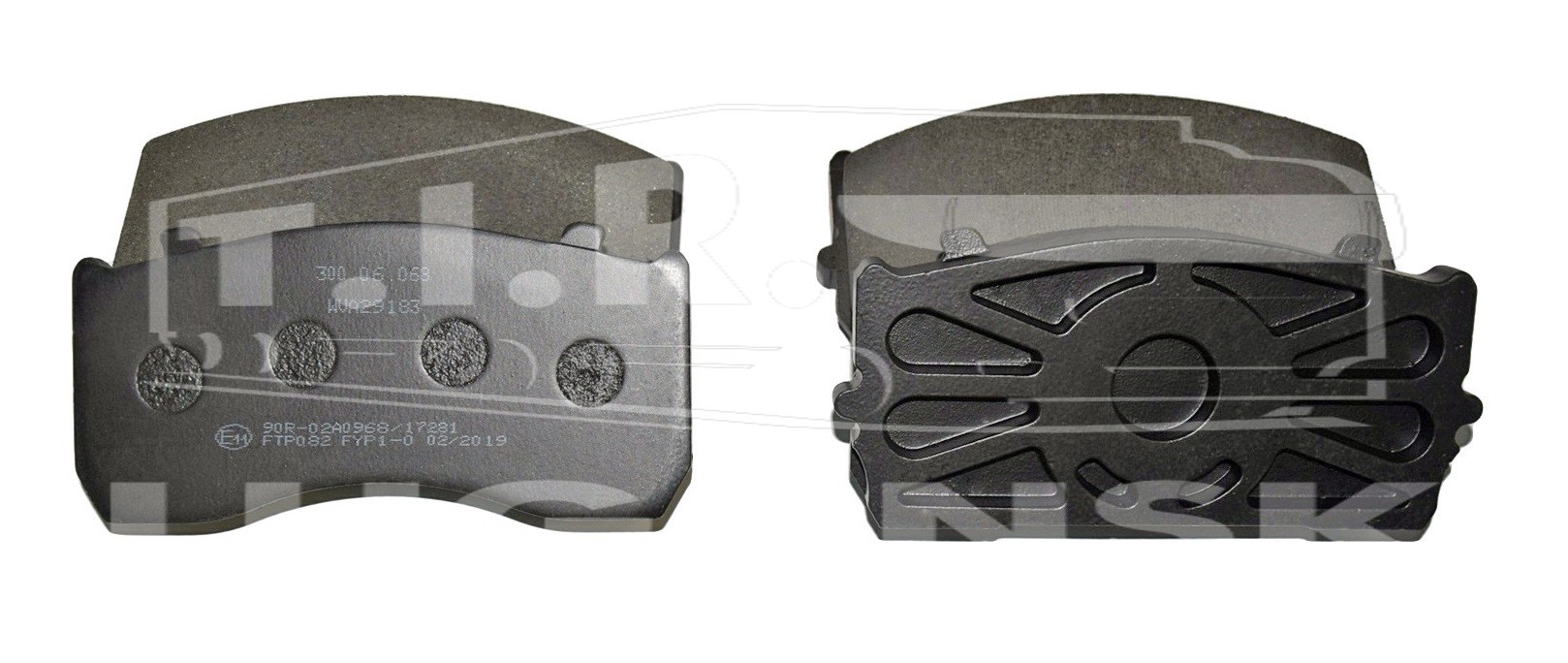 Колодки тормозные дисковые с ПОЛНЫМ ремкомплектом 29183