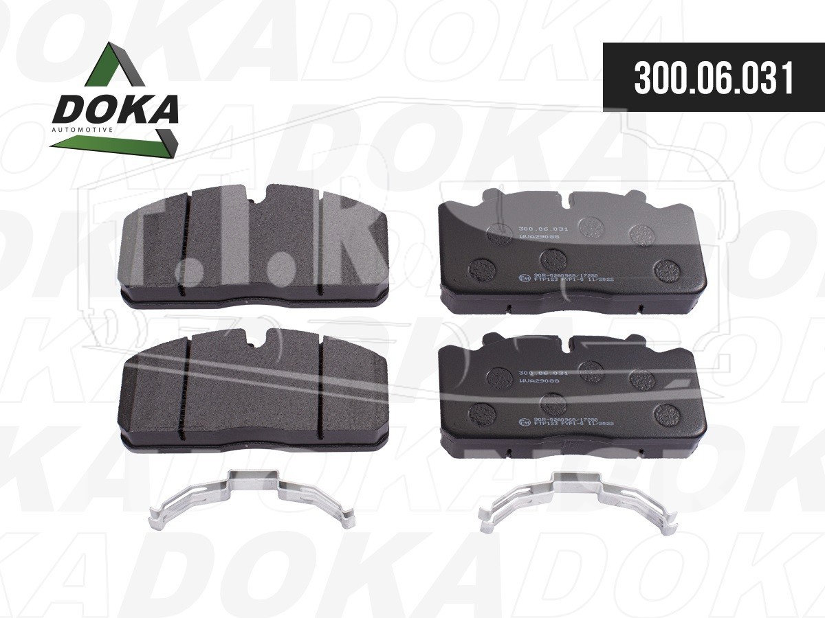 Колодки тормозные дисковые