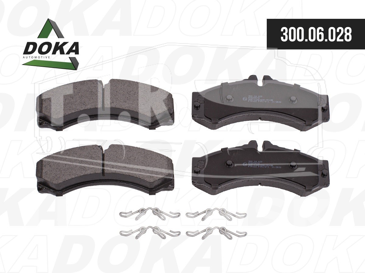 Колодки тормозные дисковые