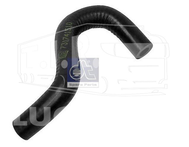 Патрубок системы охлаждения компрессора