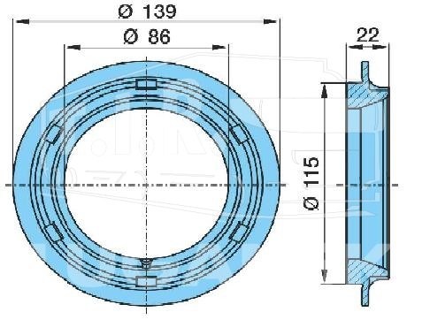Обойма сальника