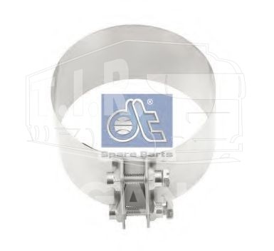 Хомут гофры широкий D127