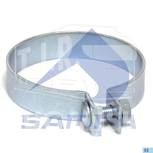 Хомут глушителя D130.5