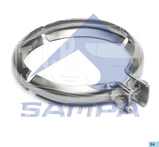 Хомут гофры D128