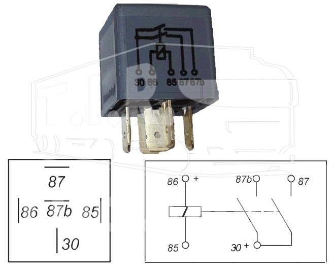 Реле 24v 2*10A