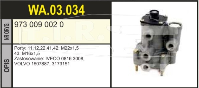 Кран упр-я тормозами прицепа