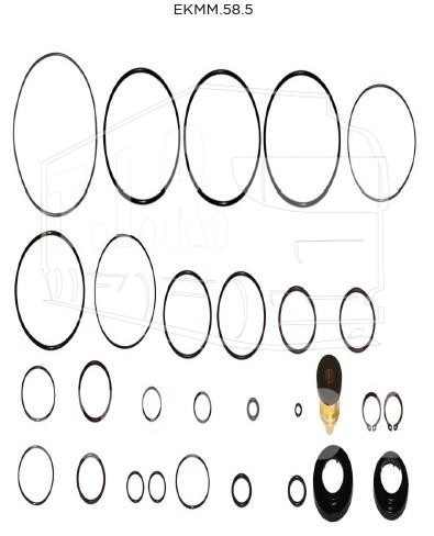 Р-к крана упр-я тормозами прицепа