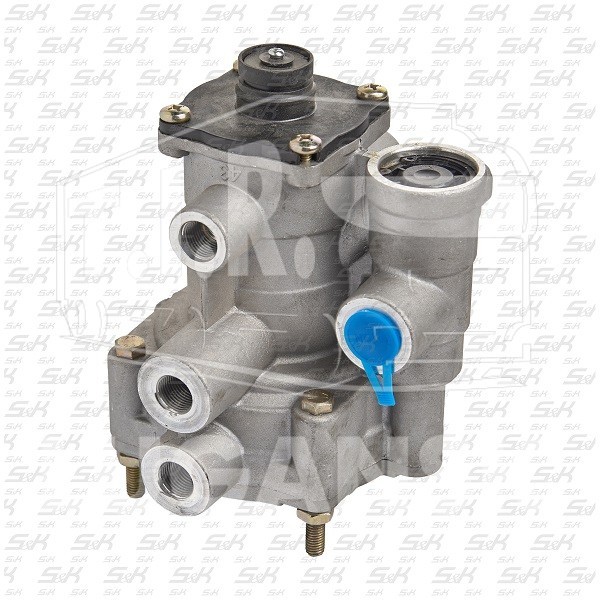 Кран управления тормозами прицепа