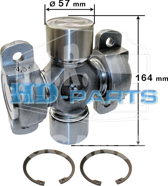 Крестовина кардана 57*164mm