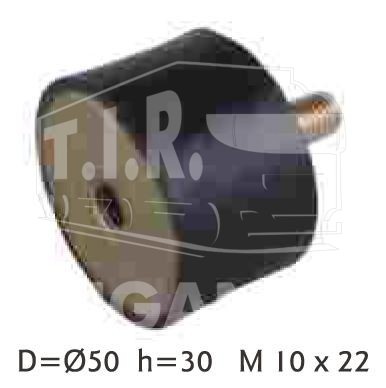 Подушка глушителя М10*30 d=50