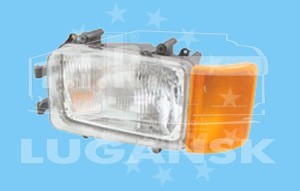 Фара DAF XF 95, L с поворотником