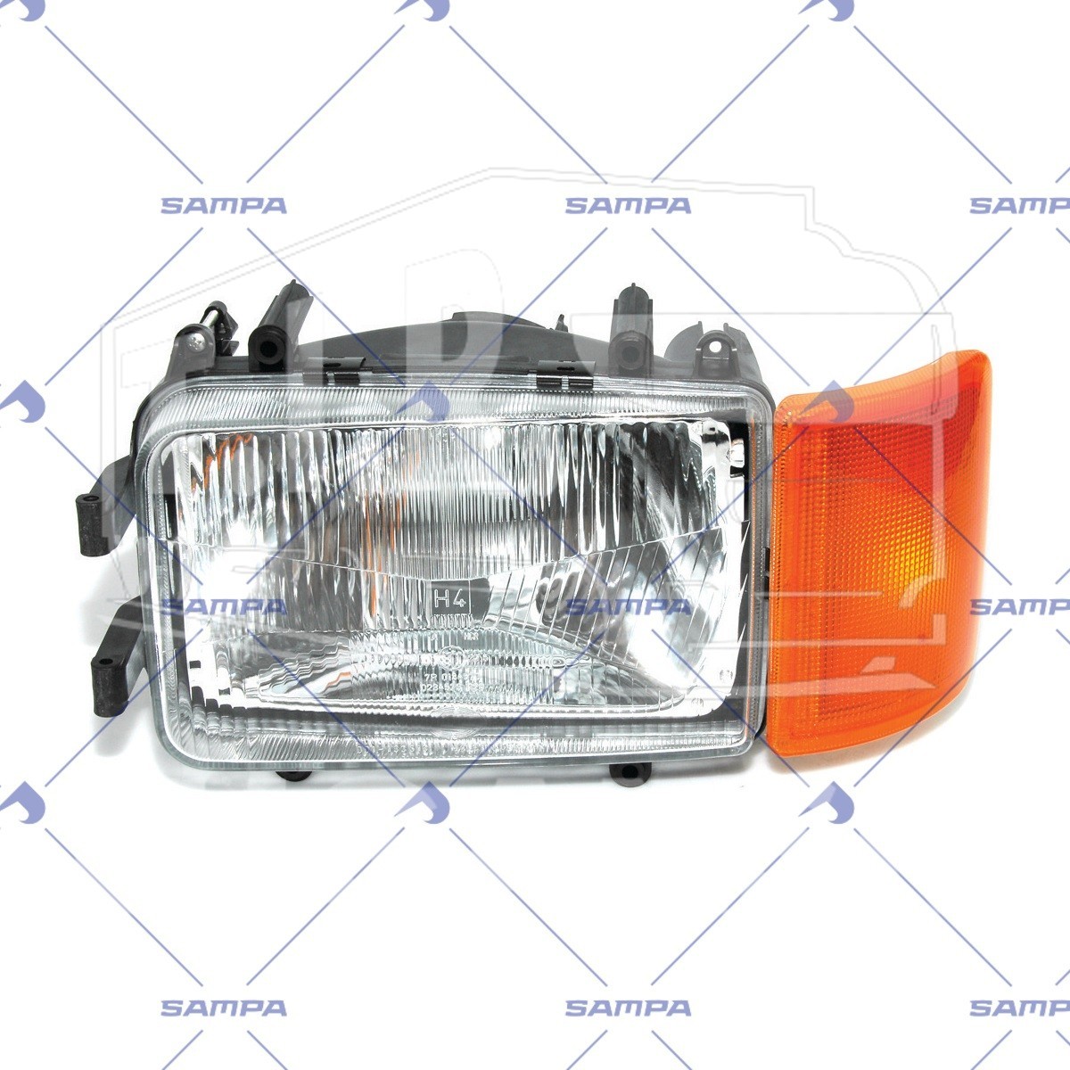 Фара DAF XF 95, L с поворотником