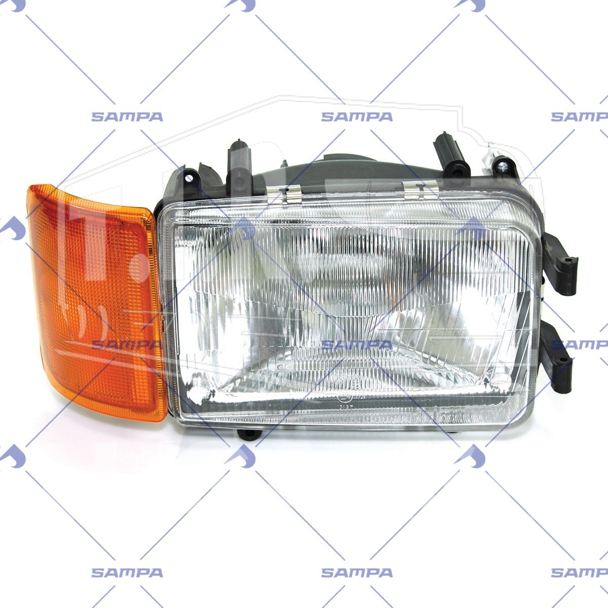 Фара DAF XF 95, R с поворотником