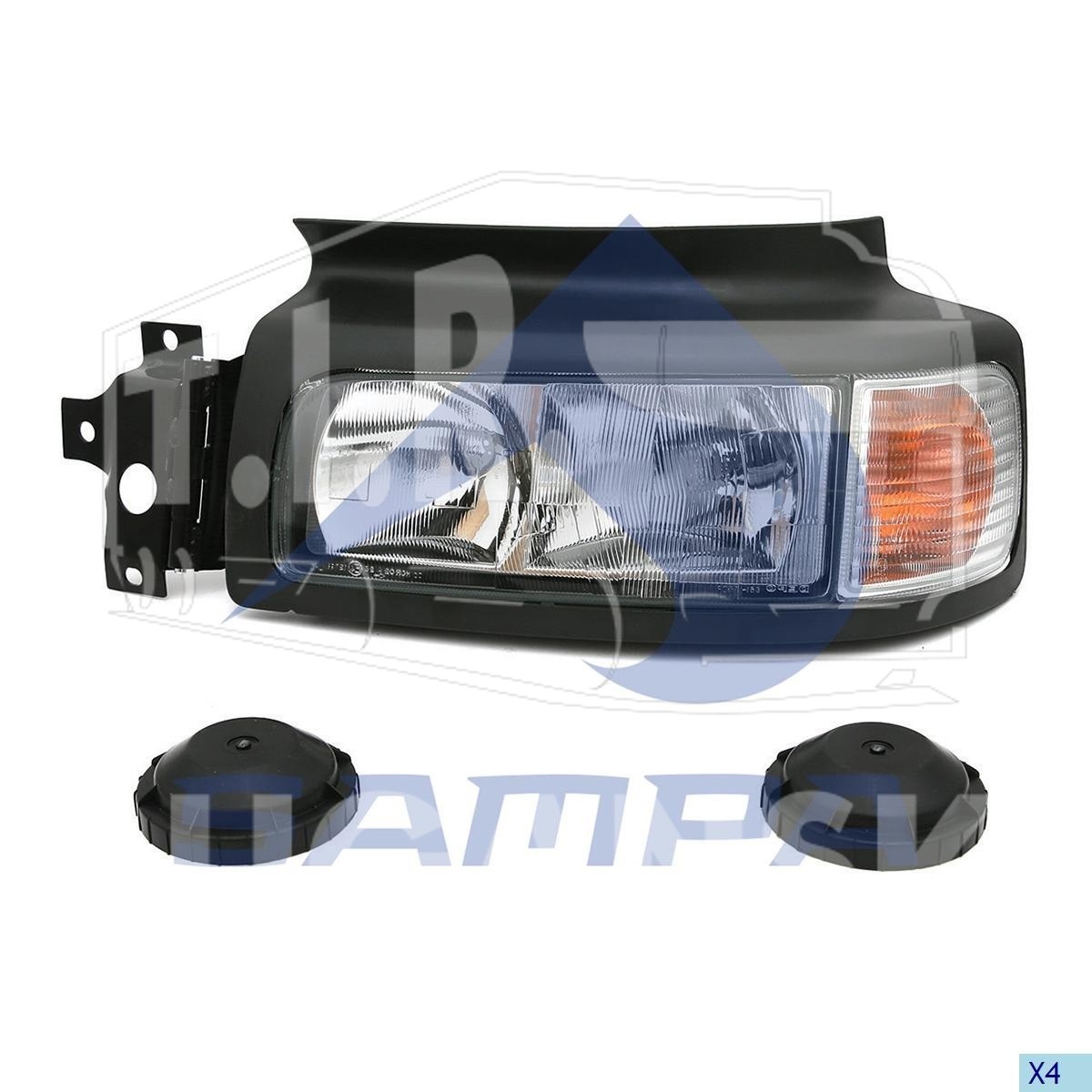 Фара RVI Premium, L