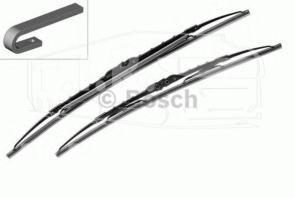 Щетки дворников 530/450