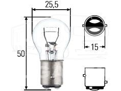 Лампочка 24v21/5w двухконт.