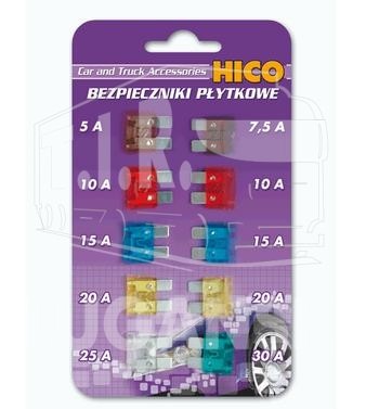 Предохранитель набор (5A-30A)