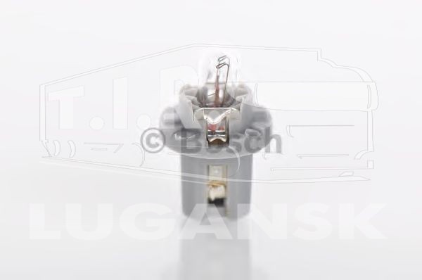 Лампочка 24v1.2w приборная с цок.
