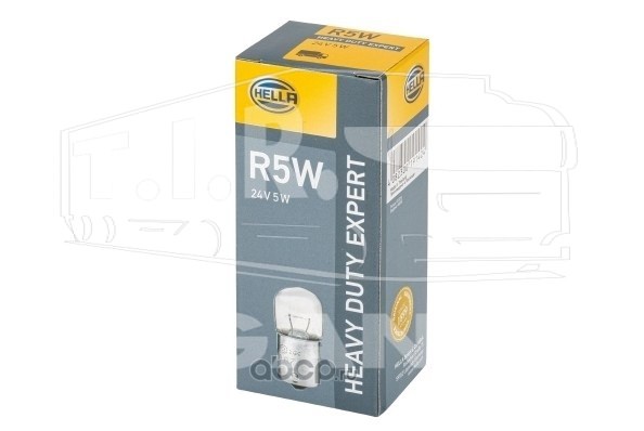 Лампочка 24v5w R5W HD