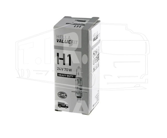 Лампочка H1 24v 70w VALUEFIT