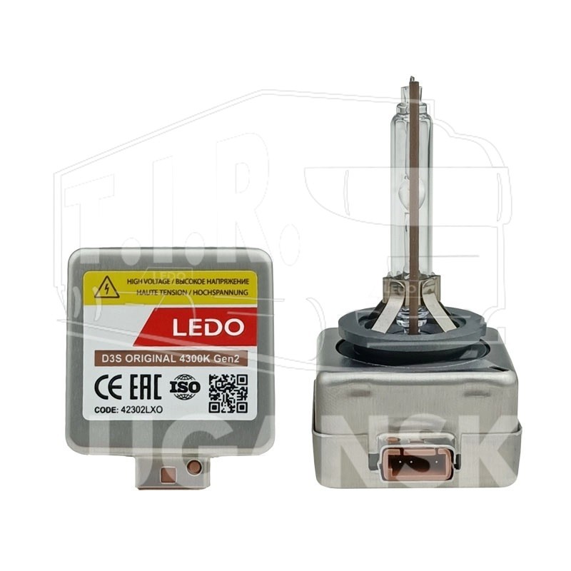 Лампочка Xenon D3S LEDO 4300K