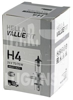 Лампочка H4 24v 75/70w  VALUEFIT