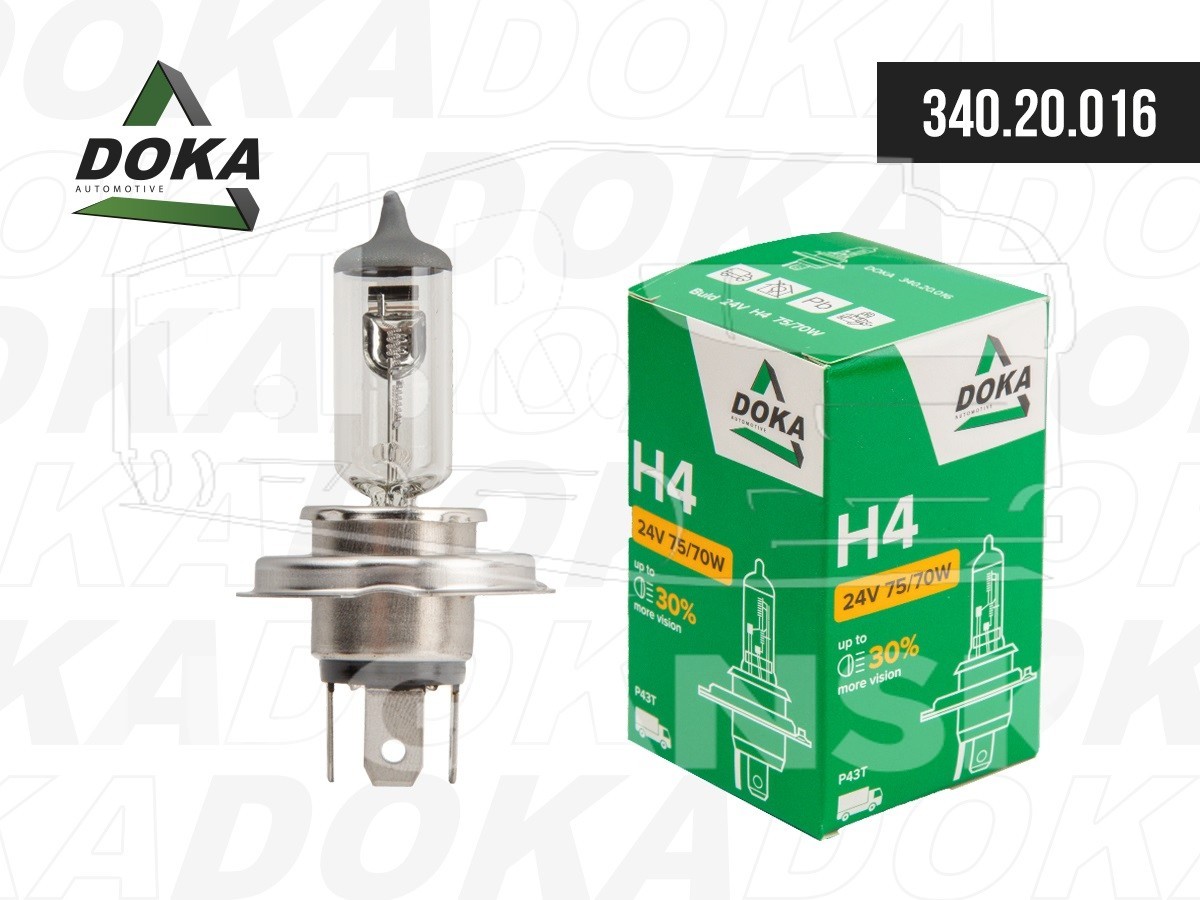 Лампа 24V Н4 24-75-70-1 (24704)