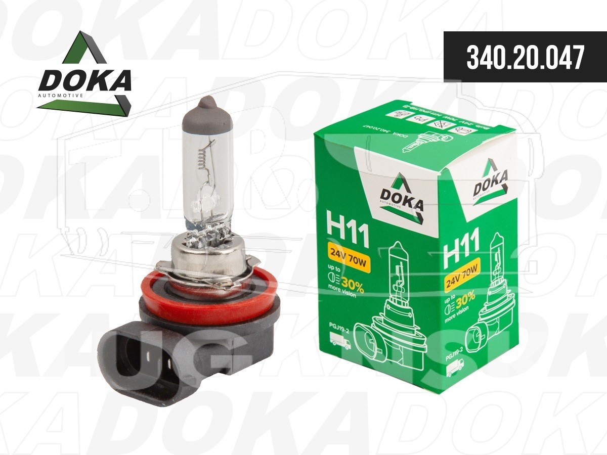 Лампочка H11 24v 70W (PGJ19-2)