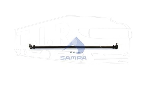 Тяга поперечная рулевая 1698mm