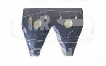 Сегмент двойной (мелкая насечка)