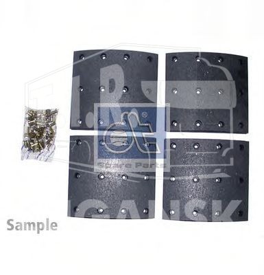 Накладки тормозные