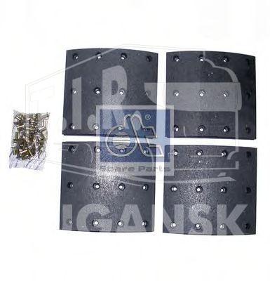 Накладки тормозные 175*178*18,1/410